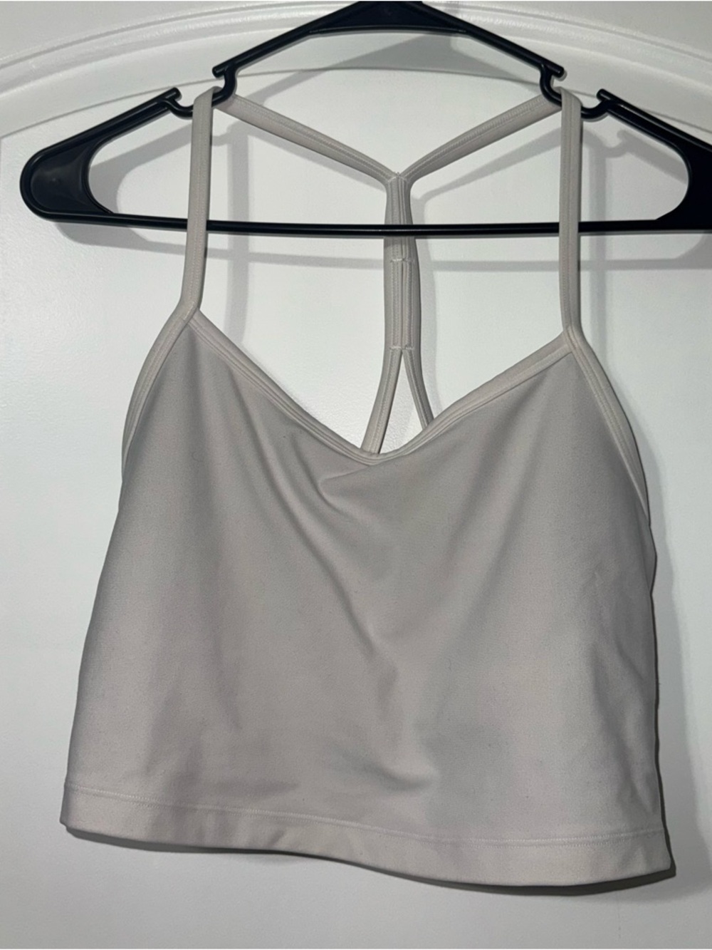 Calme By Johnny Was White Sports Bra Size Medium